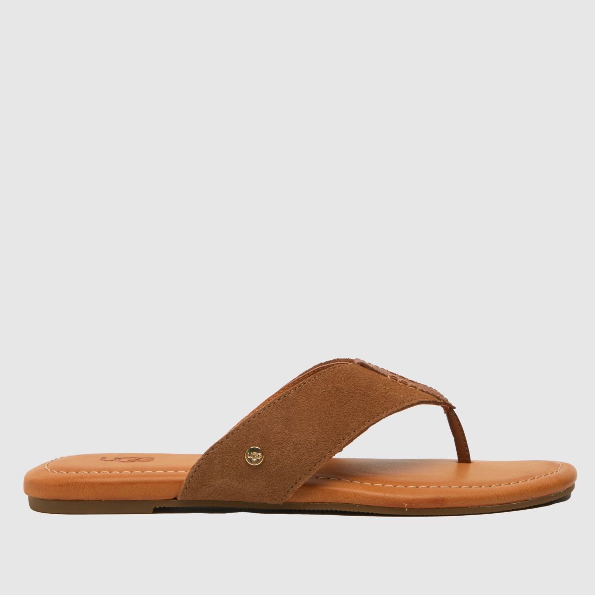 UGG Tan Brookside Slide Sandals Compare Cabot Circus