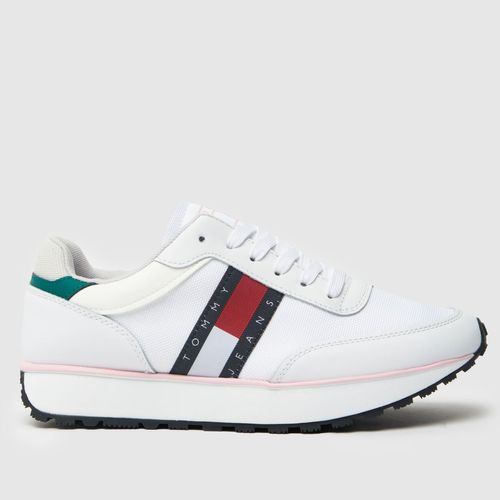 Tommy White Wedge Casual Sneaker Trainers | Compare | Cabot Circus