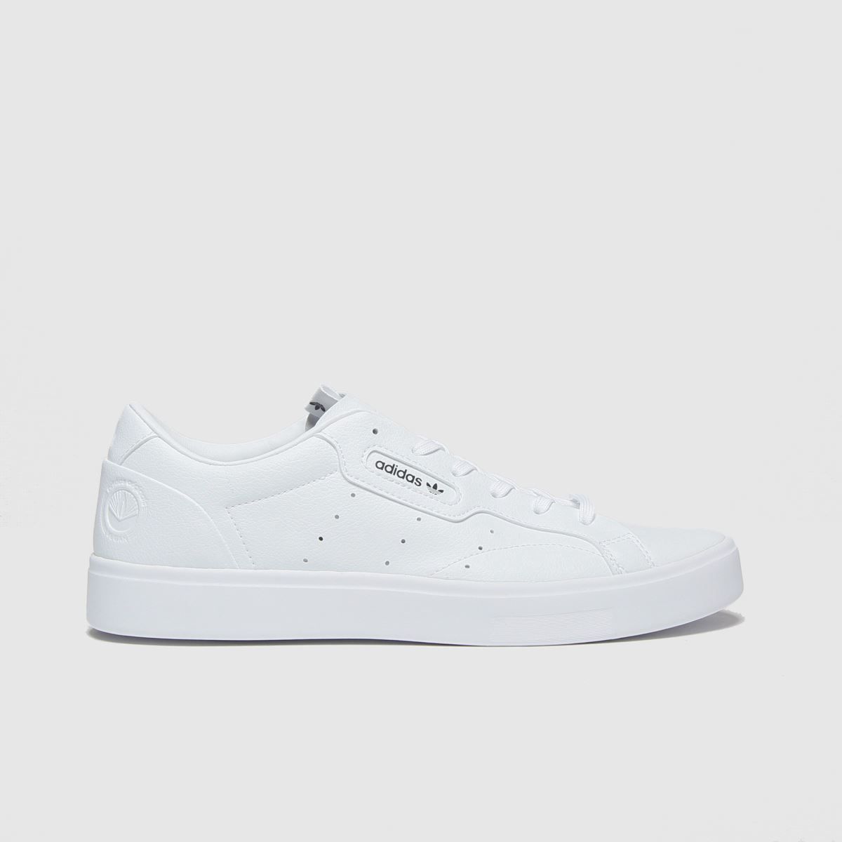 adidas white sleek w trainers