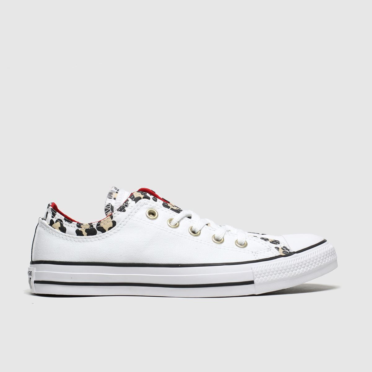 white leopard converse