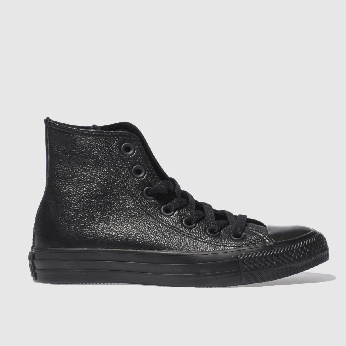 black converse high tops schuh