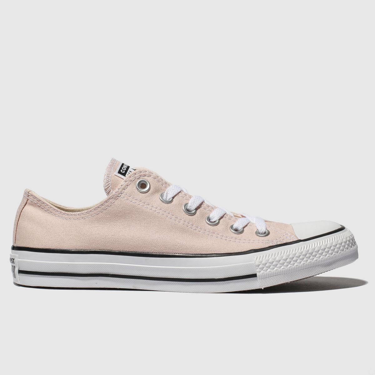 grey all star peached canvas ox trainers