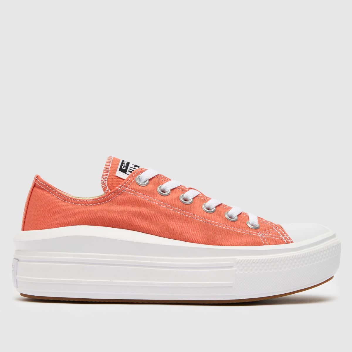 grey all star peached canvas ox trainers