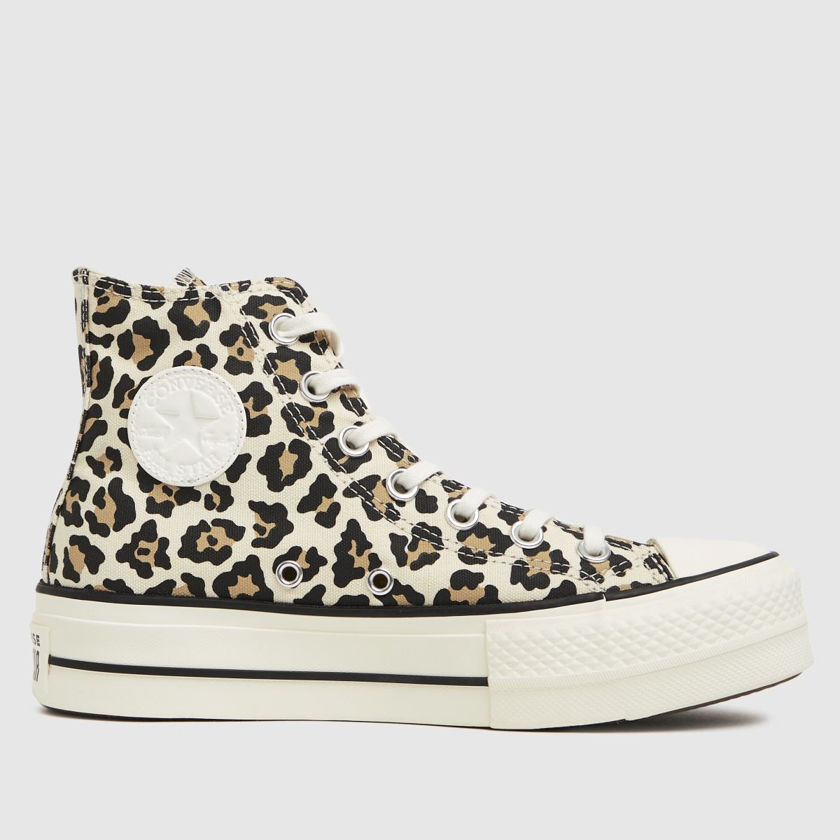 brown leopard print converse