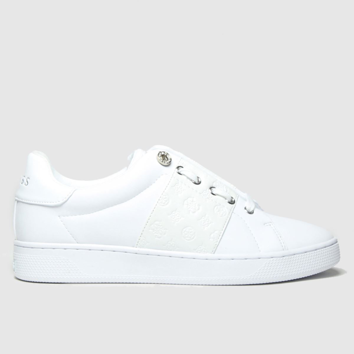 guess white rejeena trainers