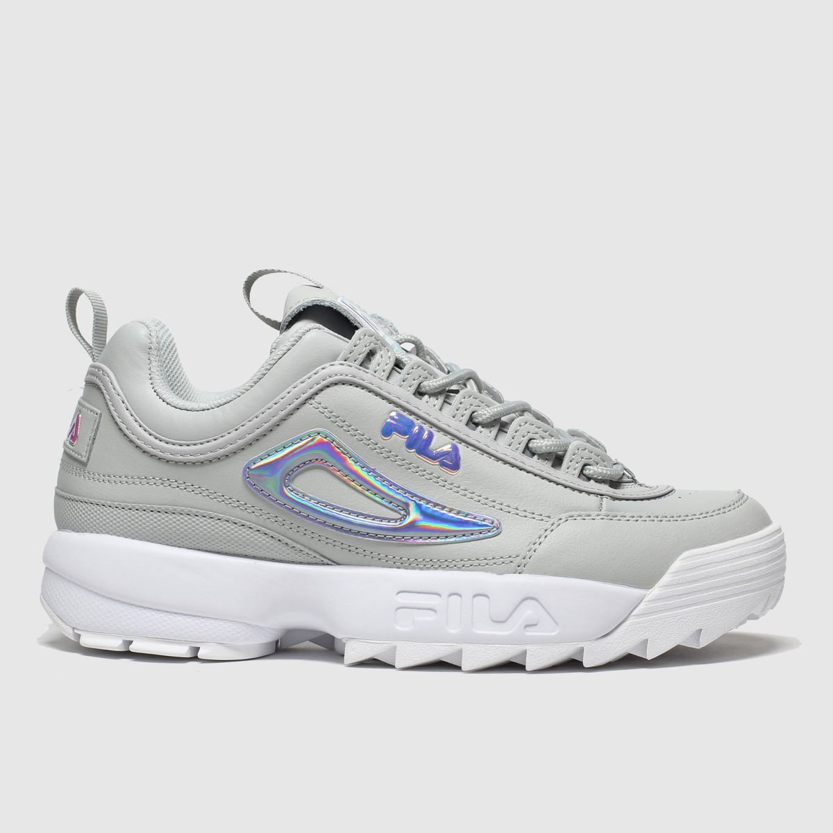 iridescent fila trainers