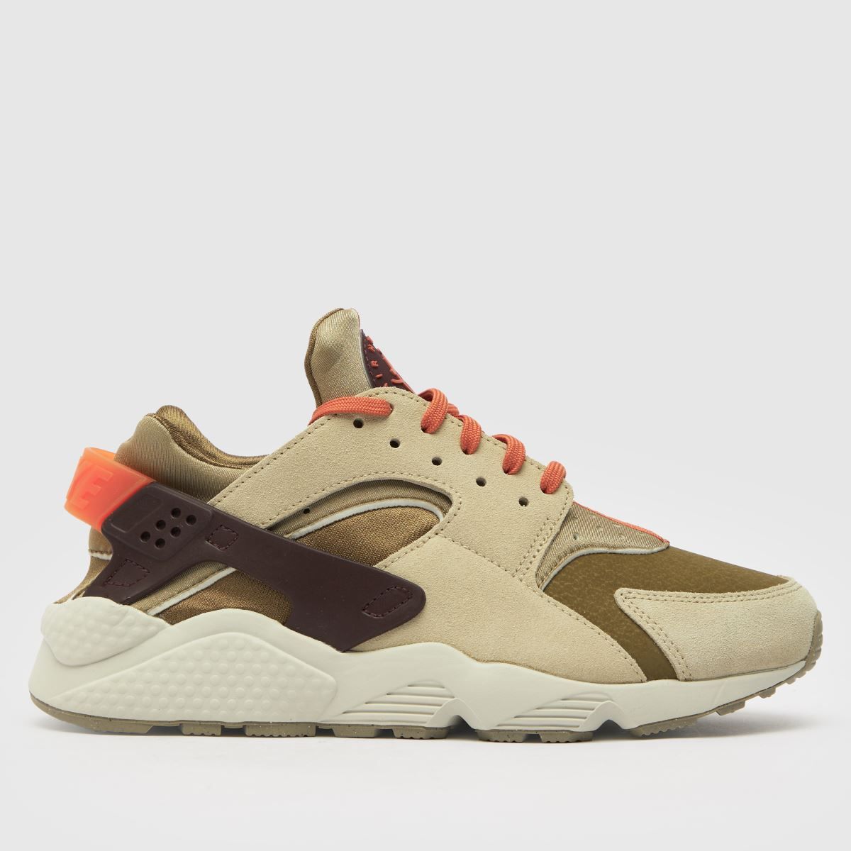 khaki nike thea trainers