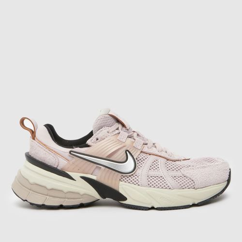 Nike v2k trainers in pale pink