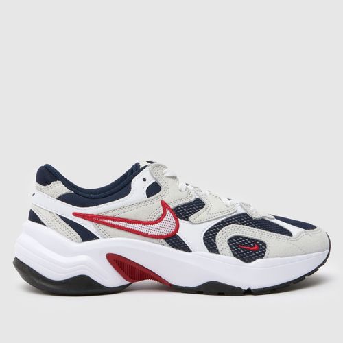 Nike al8 trainers in white &...