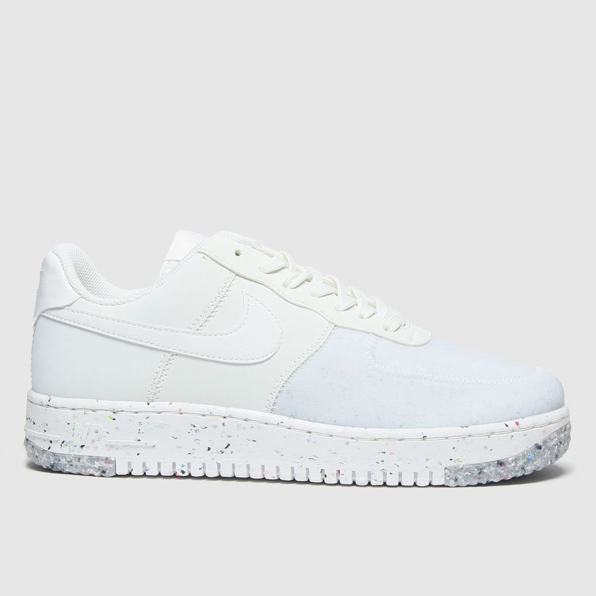 nike white & pl blue air force 1 07 3 trainers