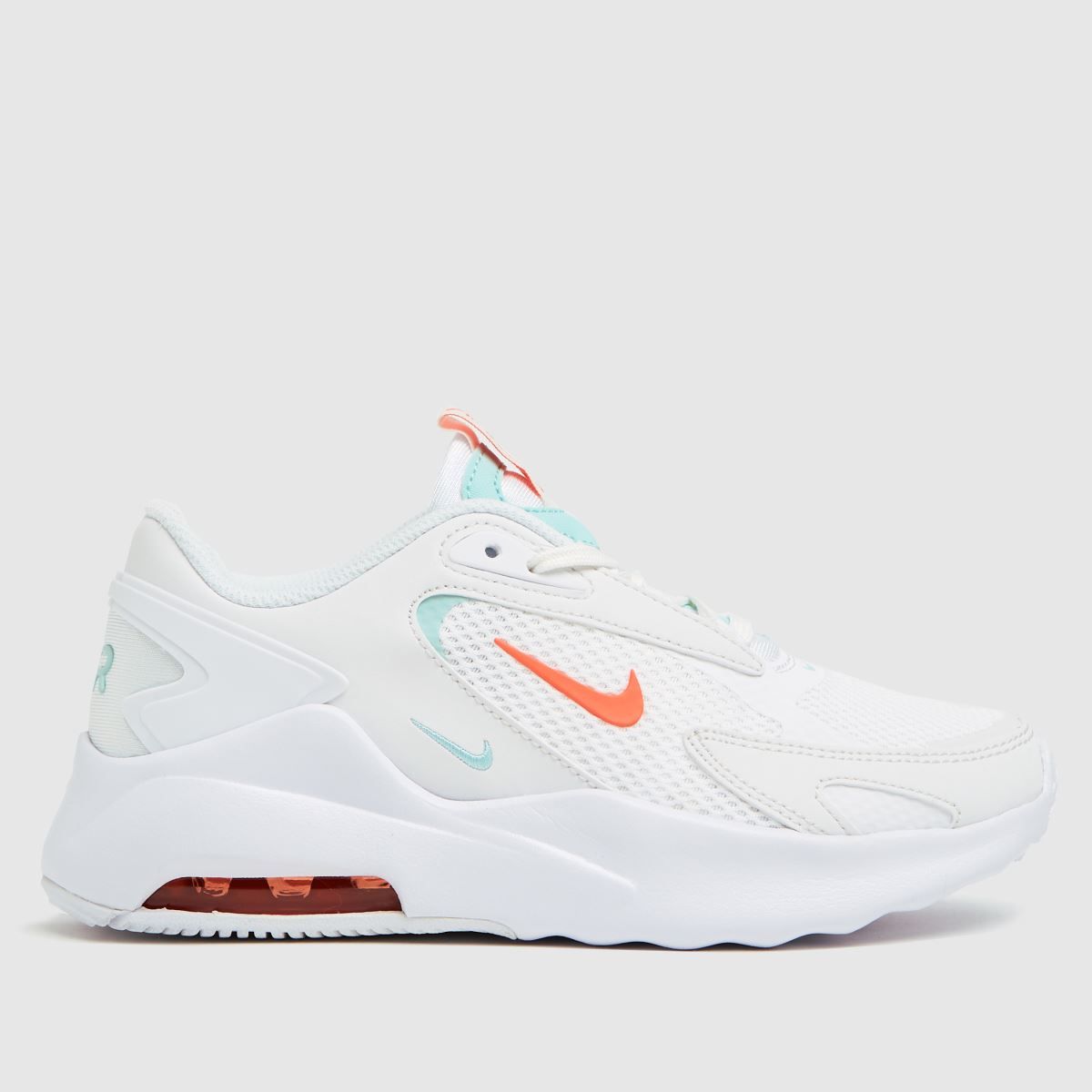 nike white air max bolt trainers