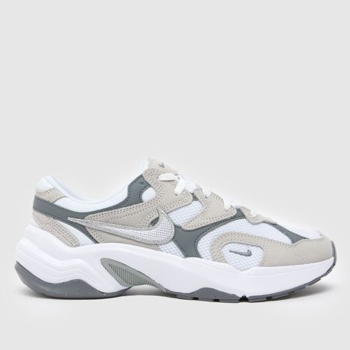 Nike al8 trainers in white &...