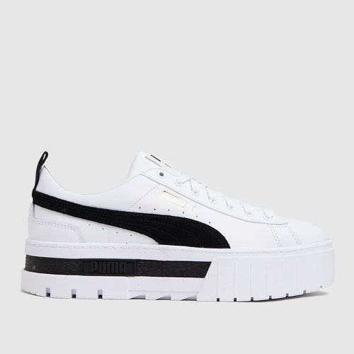 PUMA mayze trainers in white...