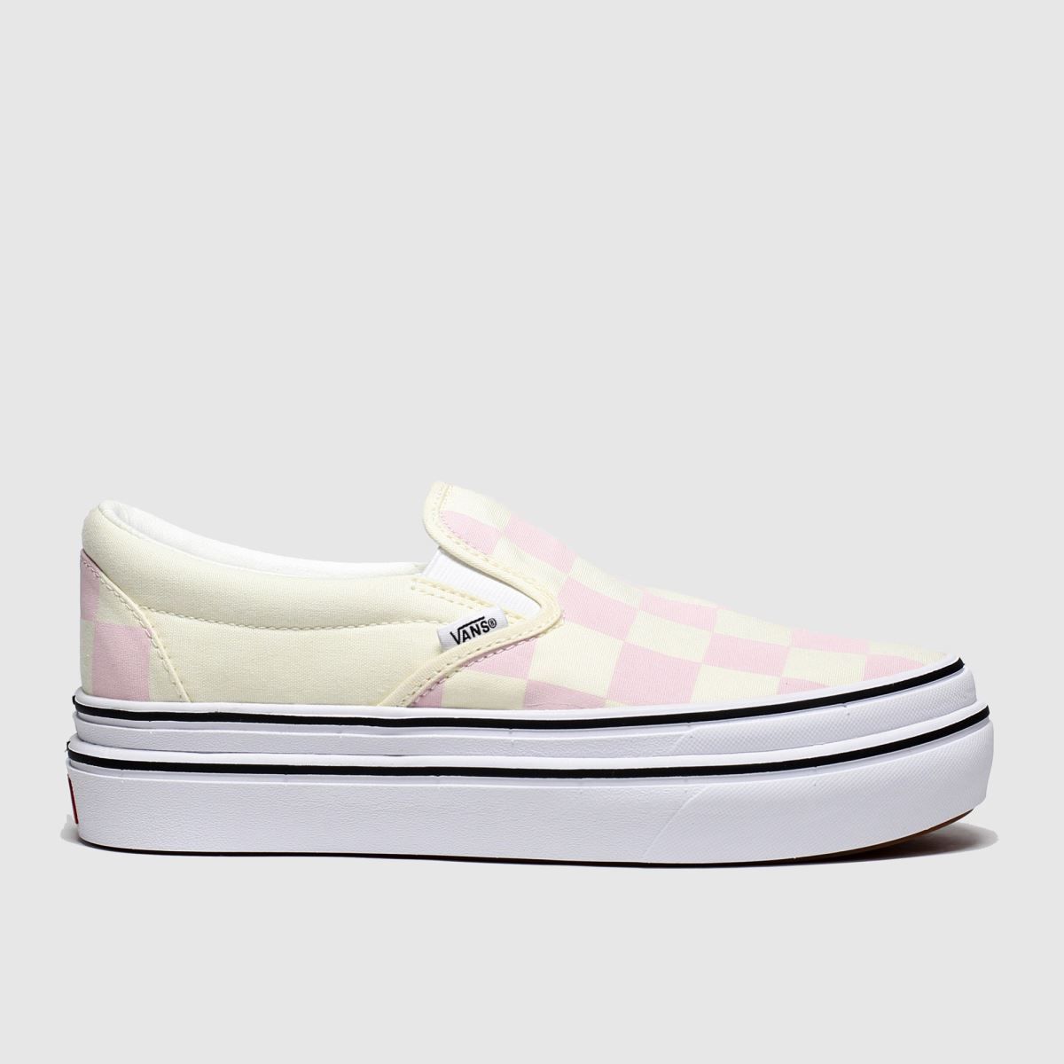 dark pink slip on vans