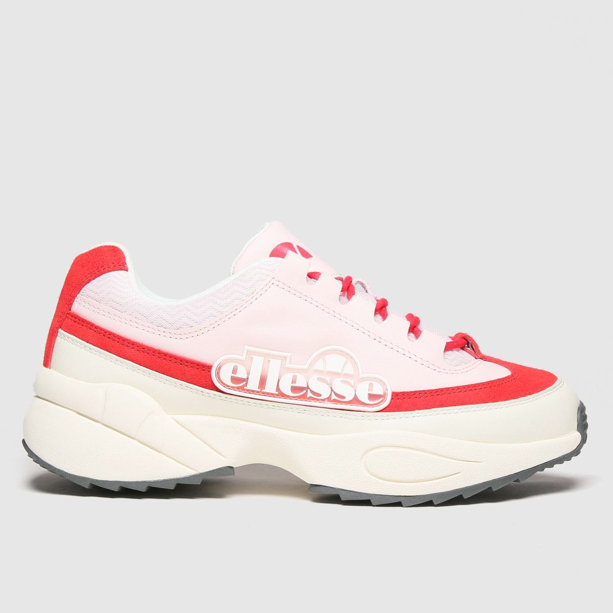 ellesse white anzia glitter trainers