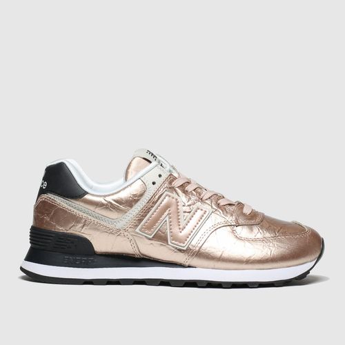 New Balance Gold 574 Metallic...