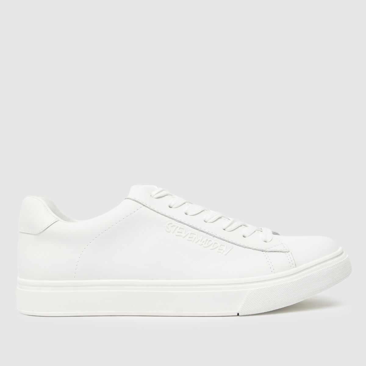 Steve madden store white trainers