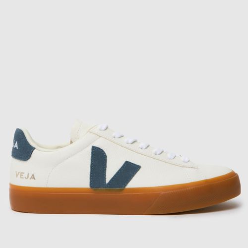 VEJA campo trainers in white...