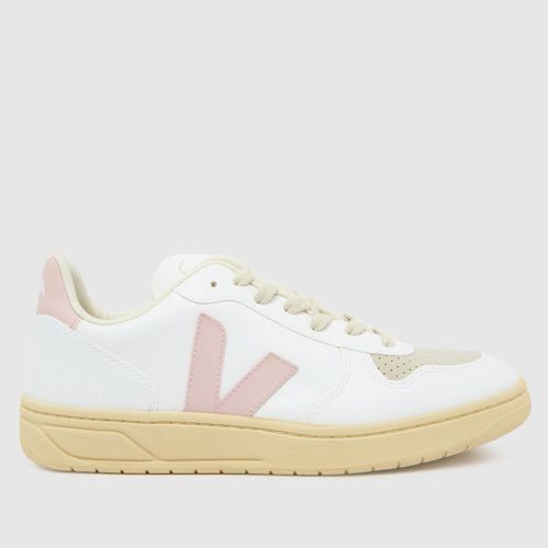 VEJA v-10 trainers in white &...