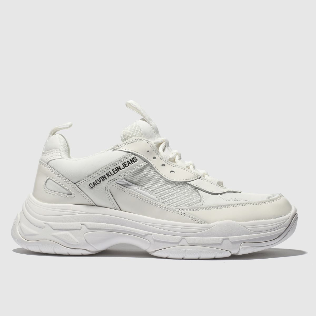 calvin klein white jeans maya trainers