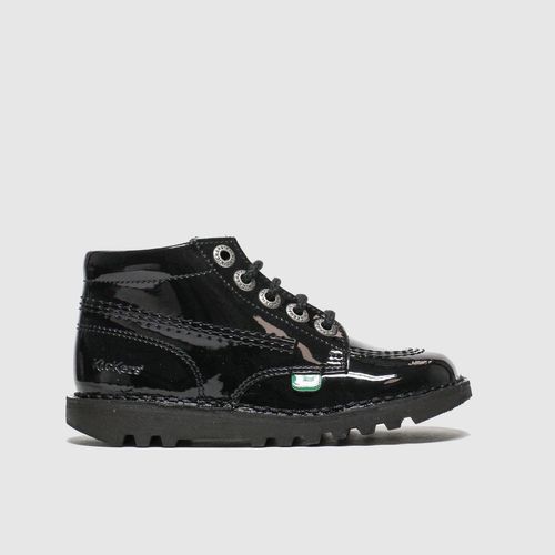 Kickers black hi zip Toddler...