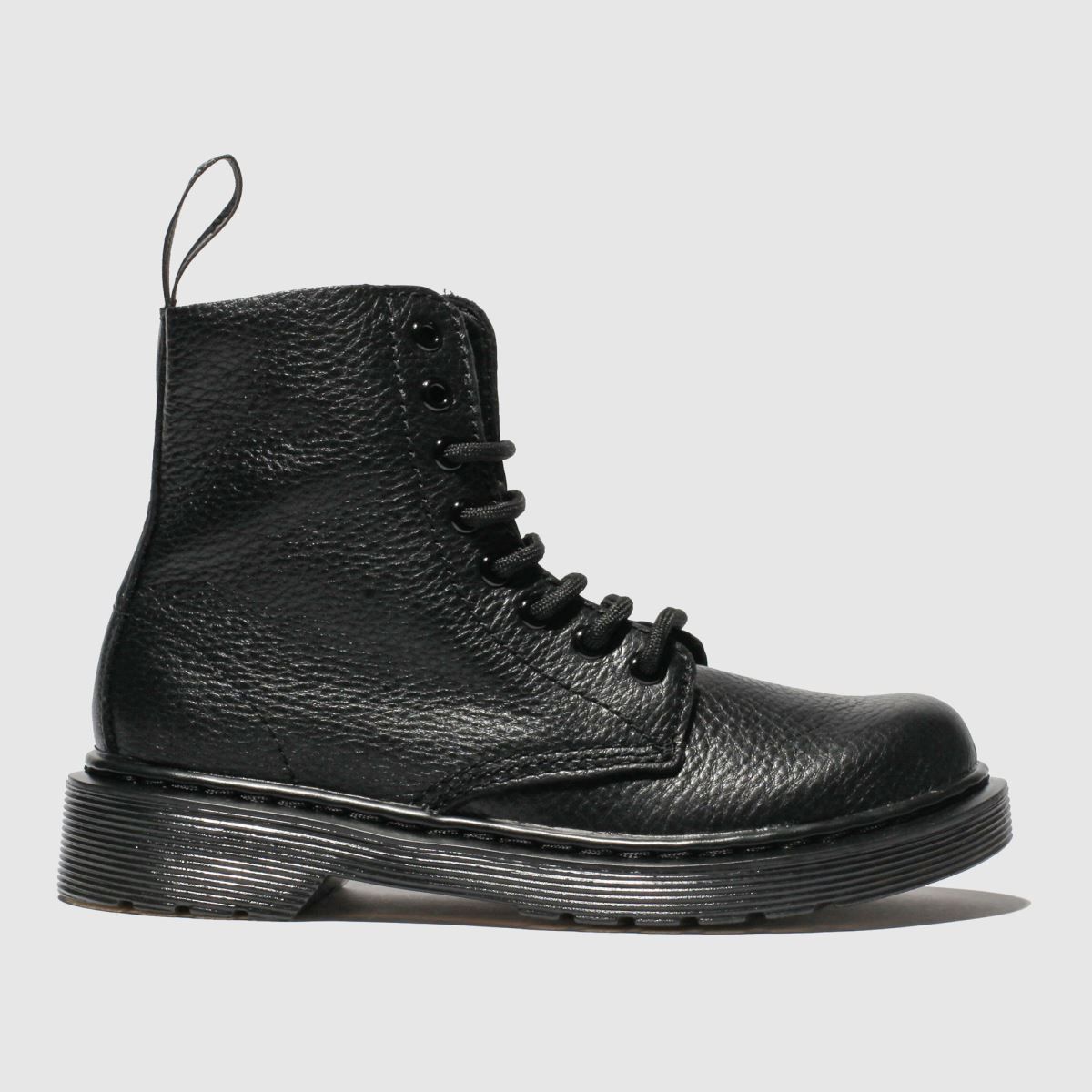 Dr Martens black 1460 pascal mono Junior Trainers 45.99 Cabot