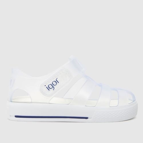 Igor clear star Toddler sandals