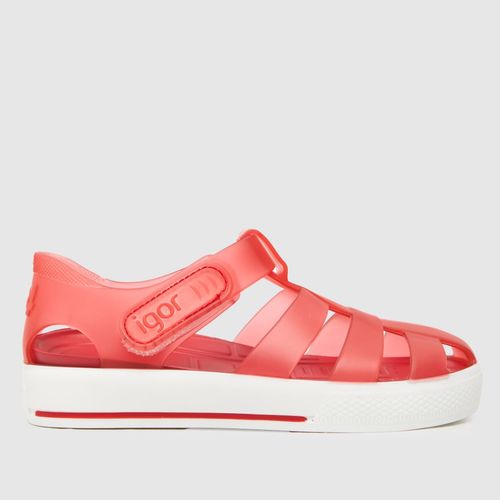 Igor red star Toddler sandals