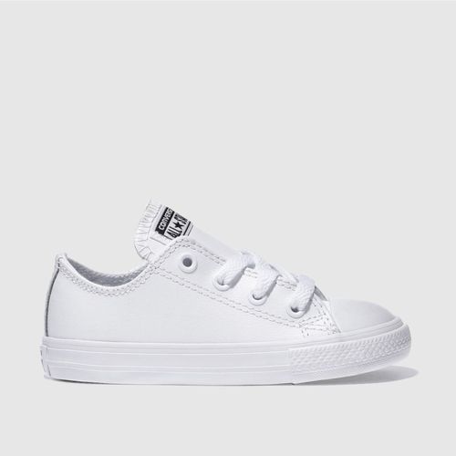 Converse white all star ox...