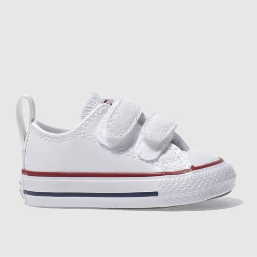 Converse white & red all star...