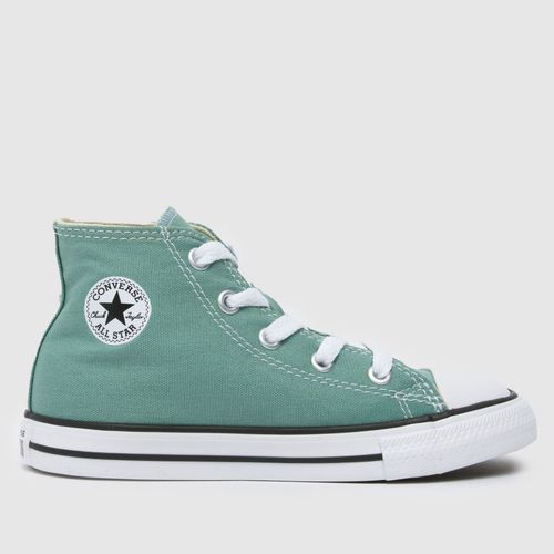 Converse green all star hi...