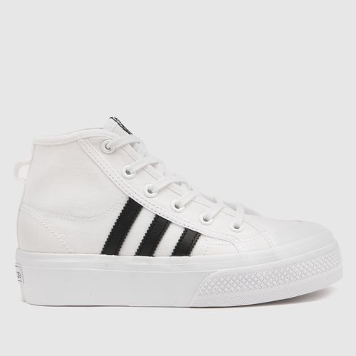 adidas white & black nizza...