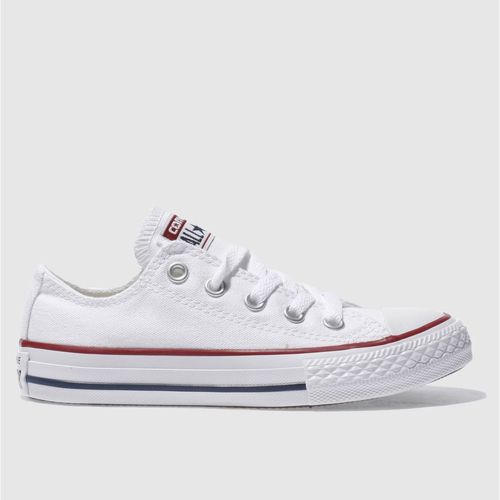 Converse white all star lo...