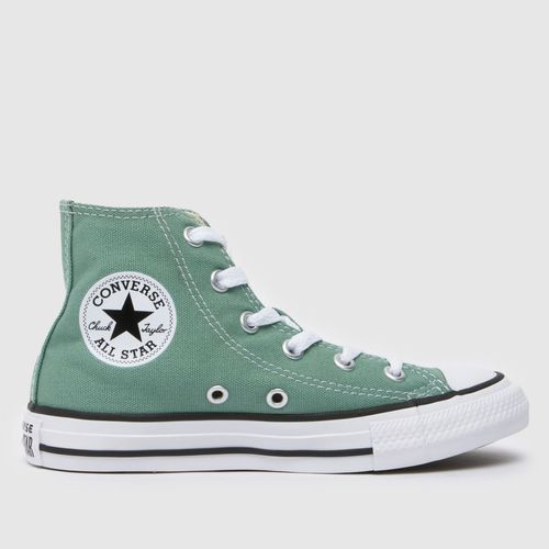 Converse green all star hi...