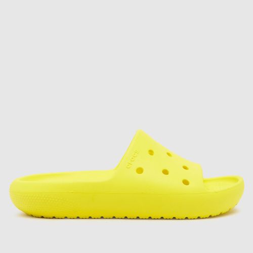 Crocs yellow classic v2 slide...