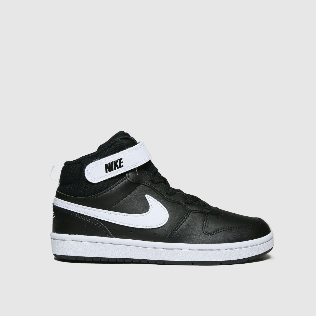 Nike Black \u0026 White Court Borough Mid 2 