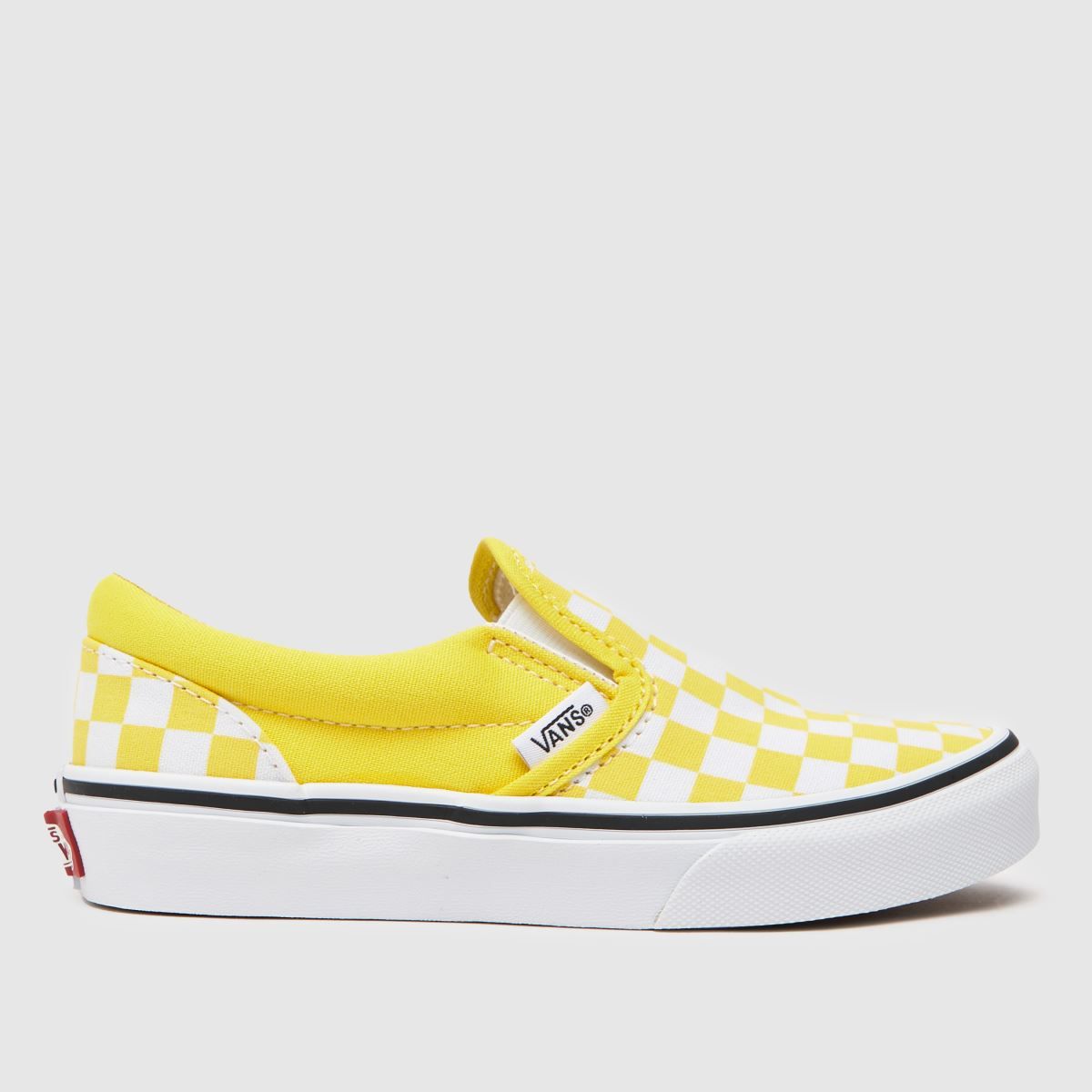 pastel yellow slip on vans
