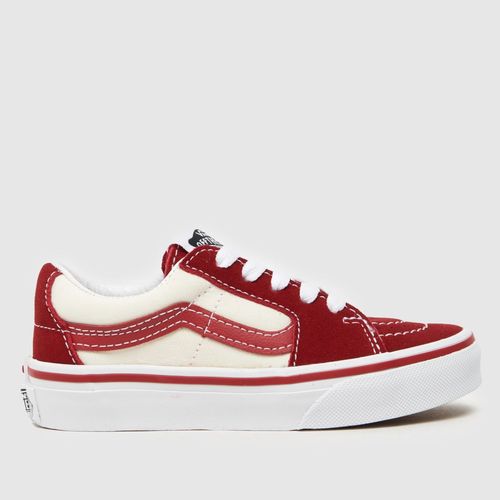 Vans white & red sk8-low...