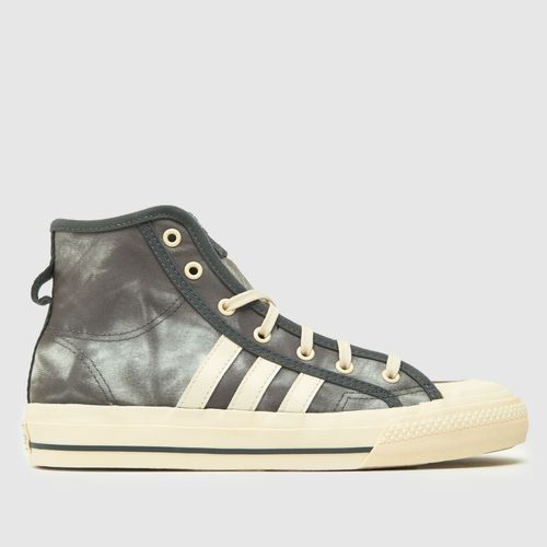 adidas light grey nizza hi...