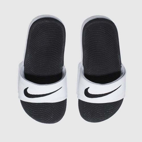 Nike white & black kawa Youth...