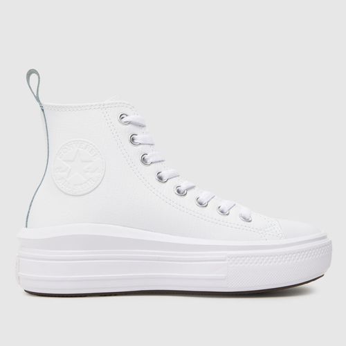 Converse white all star hi...