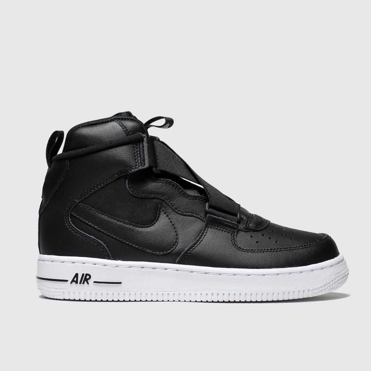 schuh black air force 1
