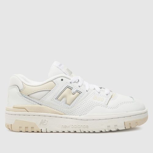 New Balance white & beige 550...