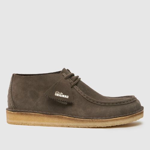 Clarks Originals desert nomad shoes in grey