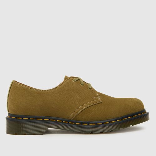 Dr Martens 1461 shoes in khaki