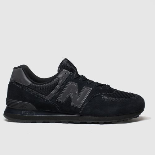 New Balance Black 574 Trainers