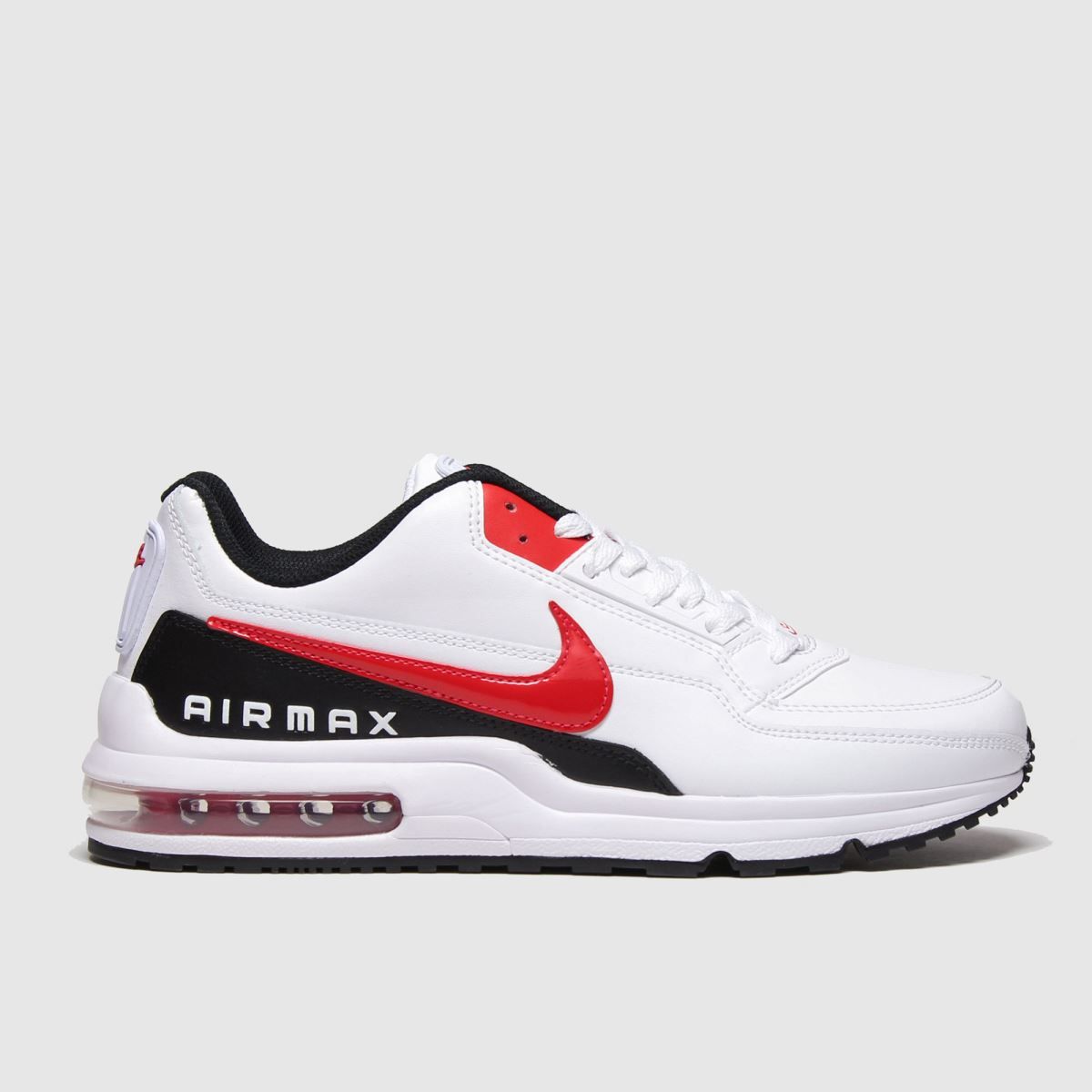 Nike White \u0026 Red Air Max Ltd 3 Trainers 