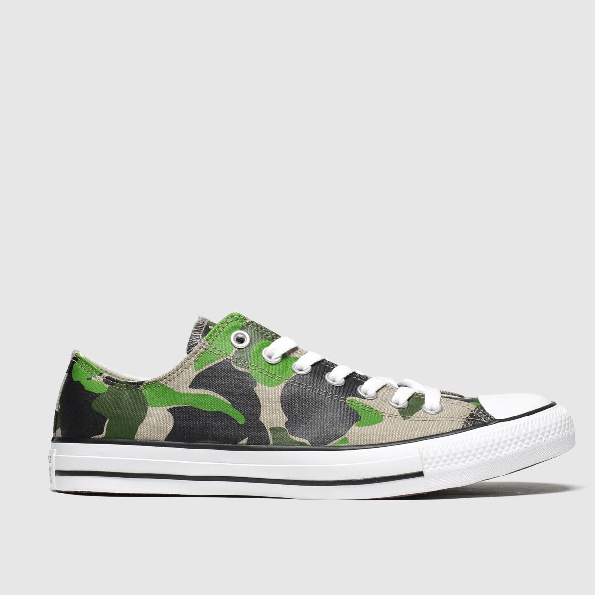 converse khaki all star earthy buck ox trainers