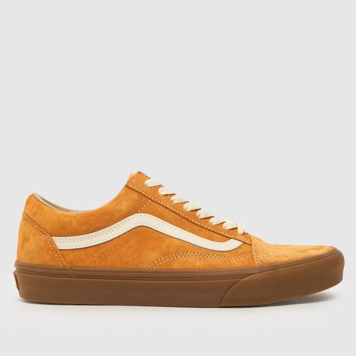 Vans old skool trainers in tan