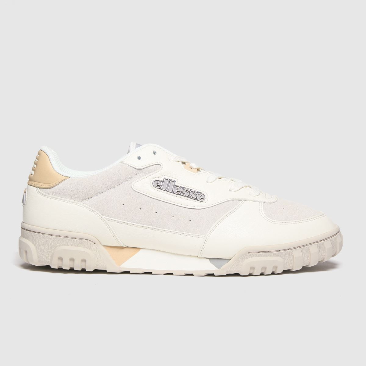 ellesse white anzia glitter trainers